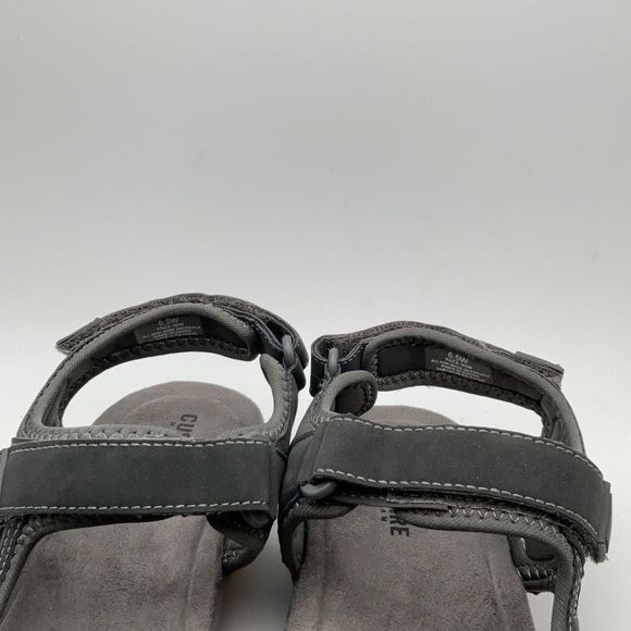 CUSHIONAIRE Women's comfort footbed outdoor sandal with adjustable straps SIZE 6 - Picture 5 of 8